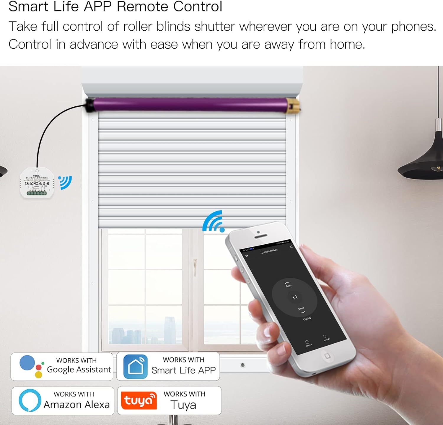 Tuya WiFi Zigbee3.0 Smart Curt - Tuya 4 Channel review and price