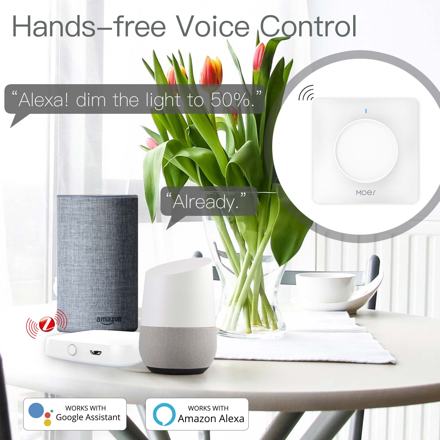 MOES Tuya Zigbee Smart Rotary  - Smart Relay Tuya review and price
