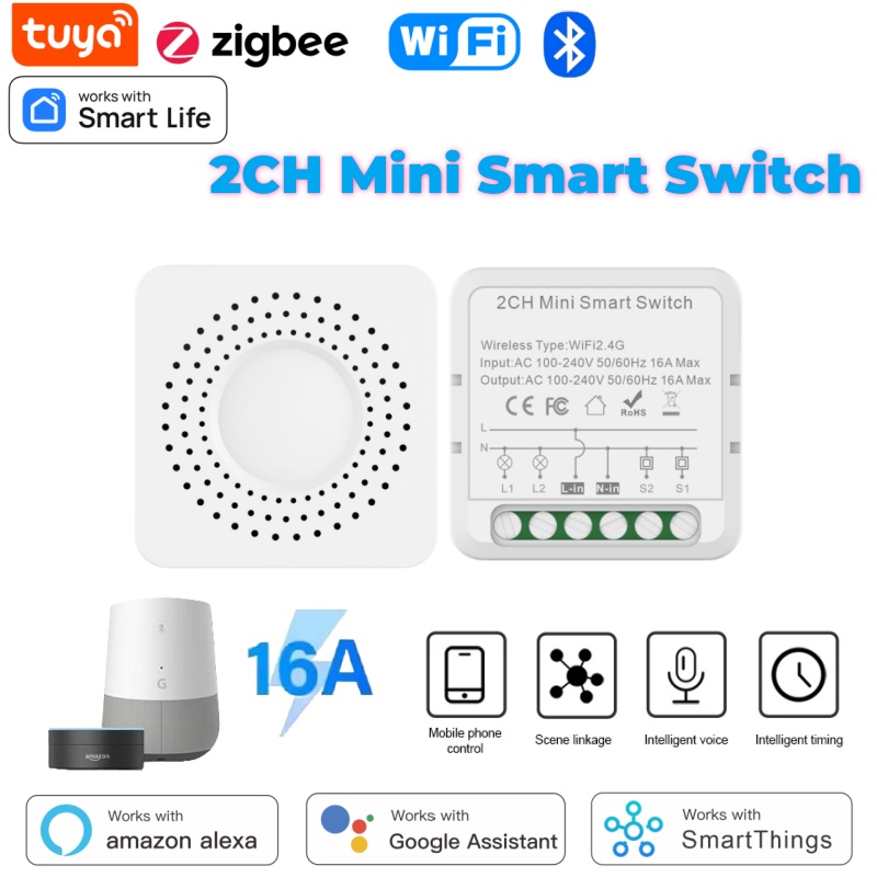Tuya Mini Smart Switch WiFi 1- - Home Assistant Tuya review and price
