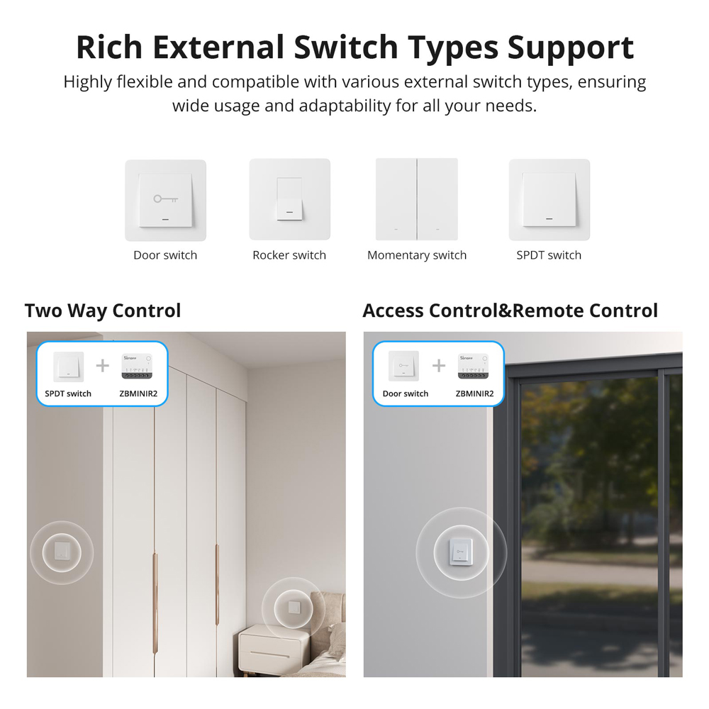 SONOFF ZBMINIR2 Extreme Zigbee - Sonoff Mini R4 review and price