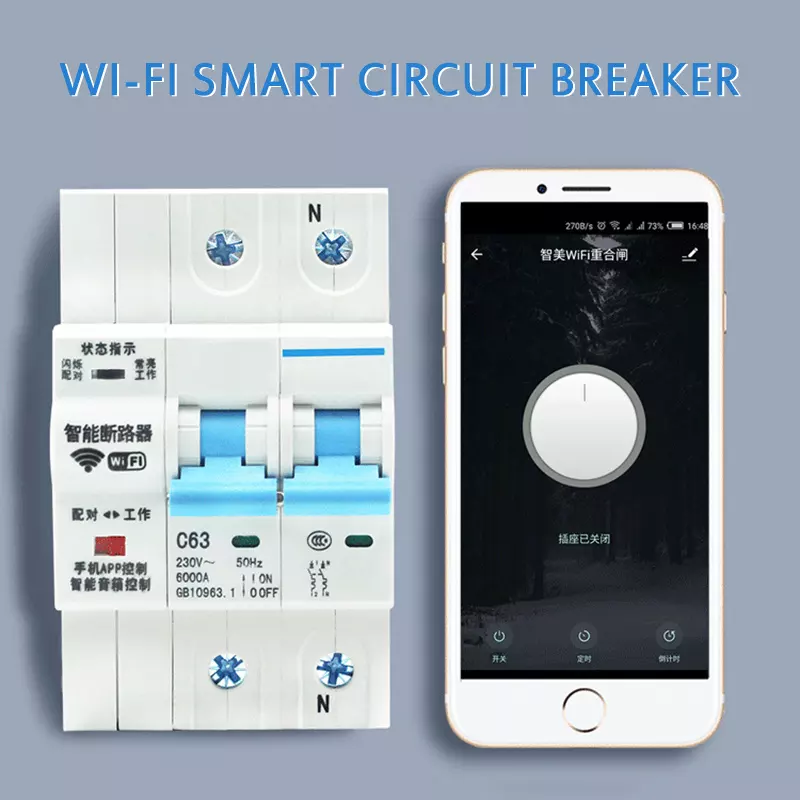 Smart 4-Pole Mini Circuit Brea - Tuya Smart review and price
