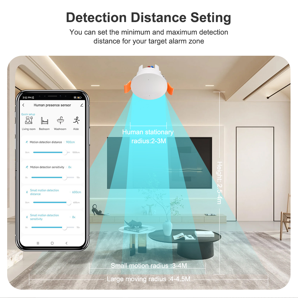 ZigBee MmWave Radar Human Pres - Tasmota review and price