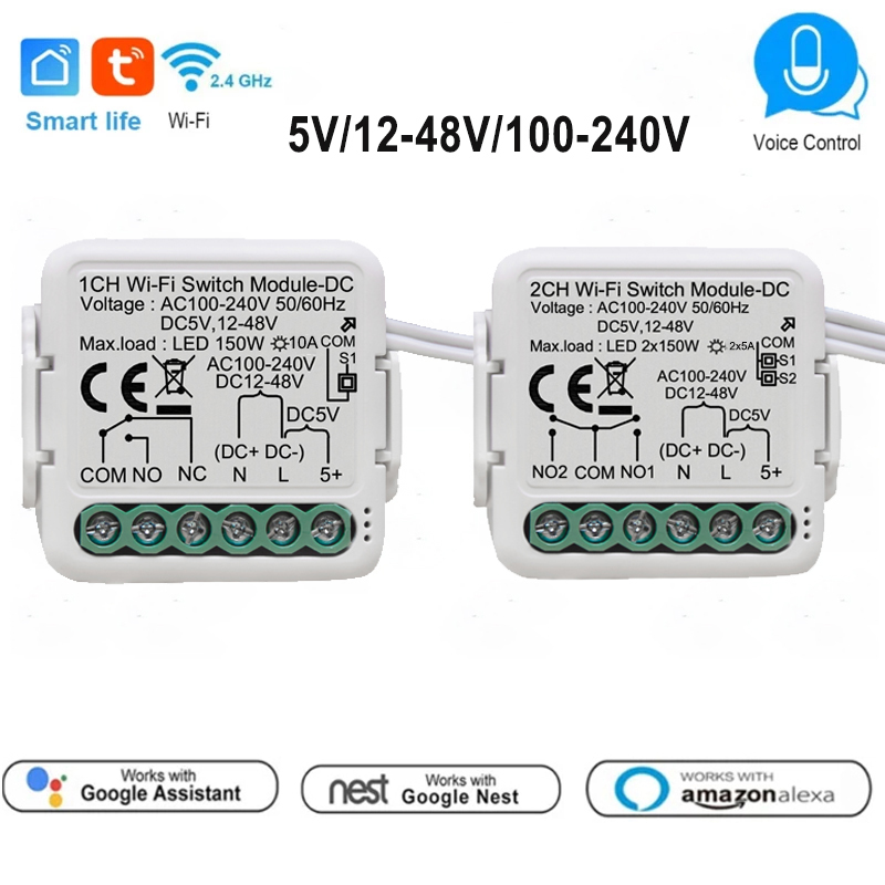 Tuya Smart Dry Contact Switch  - Tuya 4 Channel review and price